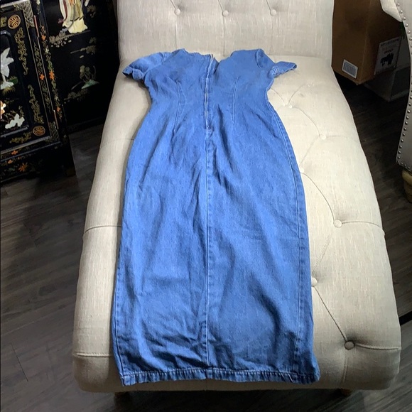 Vintage jeans dress - Picture 4 of 4